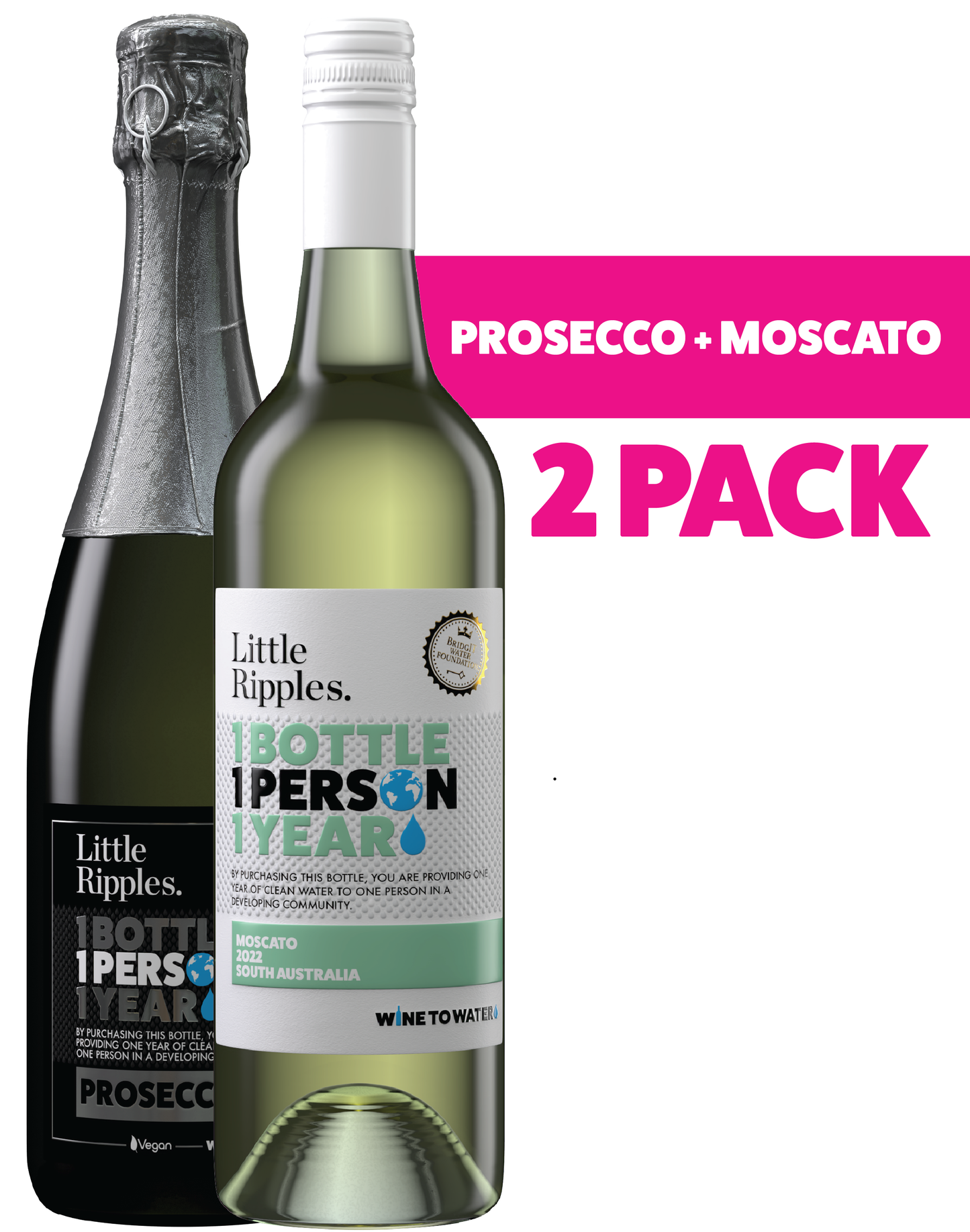 Prosecco & Moscato - 2 Pack