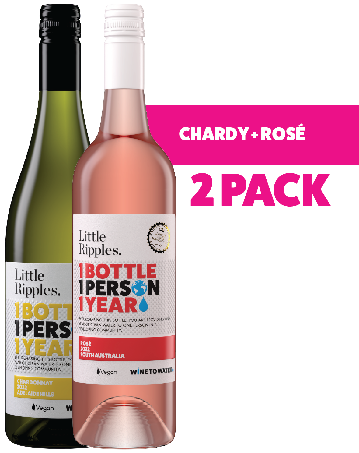 Chardy & Rosé - 2 Pack